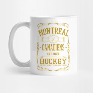 Vintage Canadiens Hockey Mug